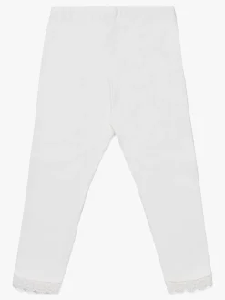 Petite Chérie Atelier Amandine Leggings 2-Pak, Pink/White