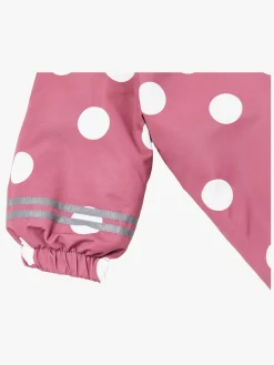 Petite Chérie Atelier Amour Babyflyverdragt, Big Dots Mesa Rose