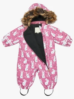 Petite Chérie Atelier Amour Babyflyverdragt, Flower Meadow Heather Rose