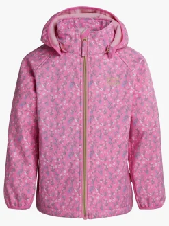 Petite Chérie Atelier Jade Softshelljakke, Pink Flowers