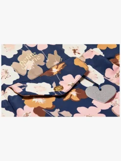 Petite Chérie Atelier Lola Jakke, Navy Big Flower