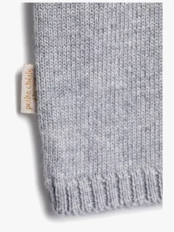 Petite Chérie Atelier Margit Babytrøje, Light Grey/Grey Melange