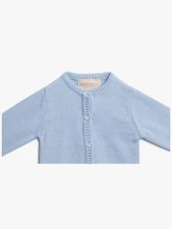 Petite Chérie Atelier Margit Babytrøje, Light Blue/Dusty Blue