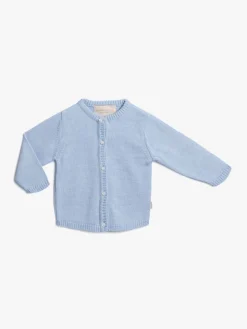 Petite Chérie Atelier Margit Babytrøje, Light Blue/Dusty Blue