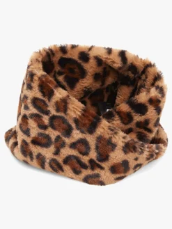 Petite Chérie Atelier Zoey Fake Fur Set, Leopard