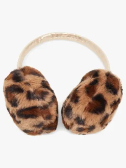 Petite Chérie Atelier Zoey Fake Fur Set, Leopard