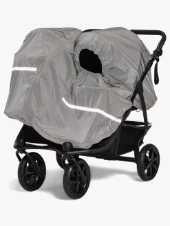 Petite Chérie Regnslag Refleks Søskendevogn, Black