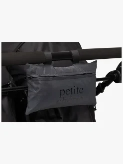 Petite Chérie Regnslag Refleks Søskendevogn, Black