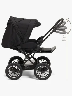 Petite Chérie Solide+ Klapvogn inkl. Babylift, Dark Grey/Grey Melange