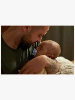 Philips Avent Curved Soothie 0-6 mdr., Blå