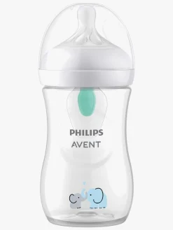 Philips Avent Natural Response Sutteflaske 260 ml, Airfree, Elefant Deco