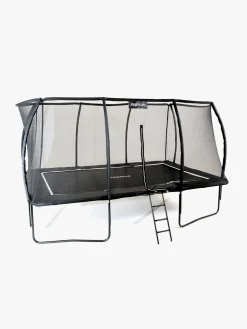 Pinepeak Rektangel Trampolin inkl. Sikkerhedsnet 439x286 cm, Sort