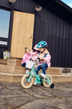Pinepeak Retro City Cykel 12 Tommer, Turkis