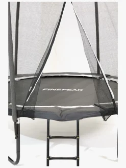 Pinepeak Trampolin inkl. Sikkerhedsnet 244 cm, Sort