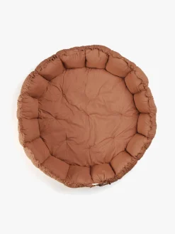 Play&Go Organic Bloom Legetæppe, Tawny Brown