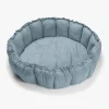 Play&Go Organic Bloom Legetæppe, Dusty Blue
