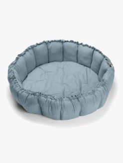 Play&Go Organic Bloom Legetæppe, Dusty Blue