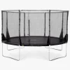 Plum 14ft Space Zone II Telescopic Trampolin inkl. Beskyttelsesnet 426 cm