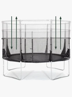 Plum 14ft Space Zone II Telescopic Trampolin inkl. Beskyttelsesnet 426 cm