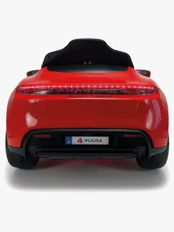 Porsche Taycan Elbil 12V, Rød