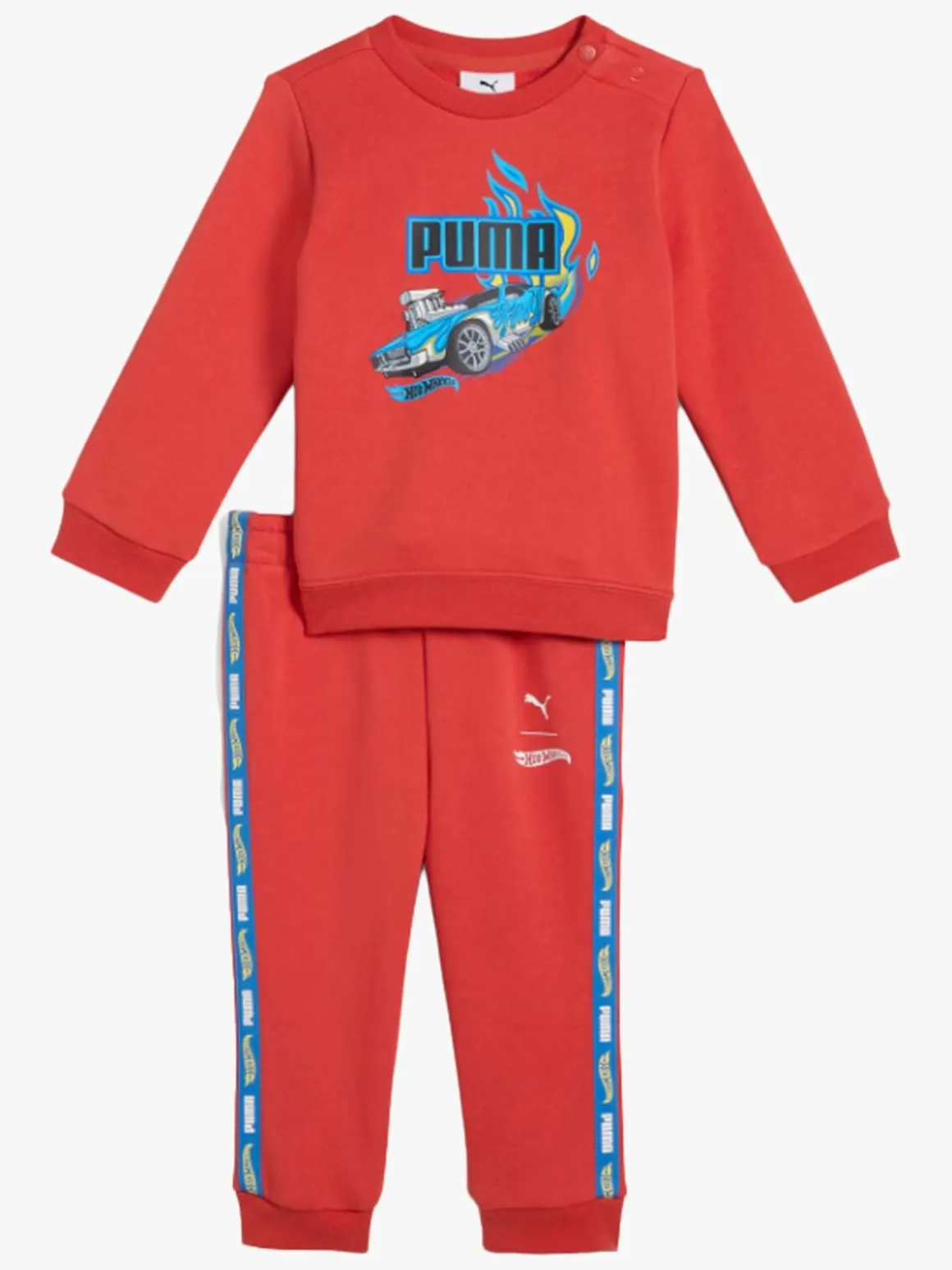 Puma Hot Wheels Minicats 2-delt Sæt, Rød