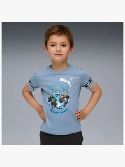 Puma Hot Wheels T-shirt, Cool Blue