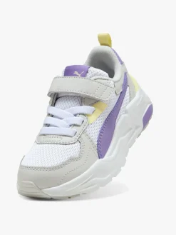 Puma Trinity Lite AC+ PS Sneakers, White/Lavender Alert/Glacial Gray