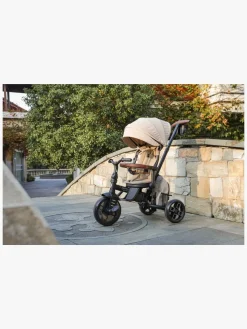 QPlay Comfo Max Sammenklappelig Trehjulet Cykel, Beige