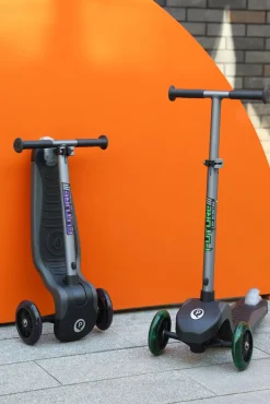QPlay Future Eco Trehjulet Løbehjul, Lilla