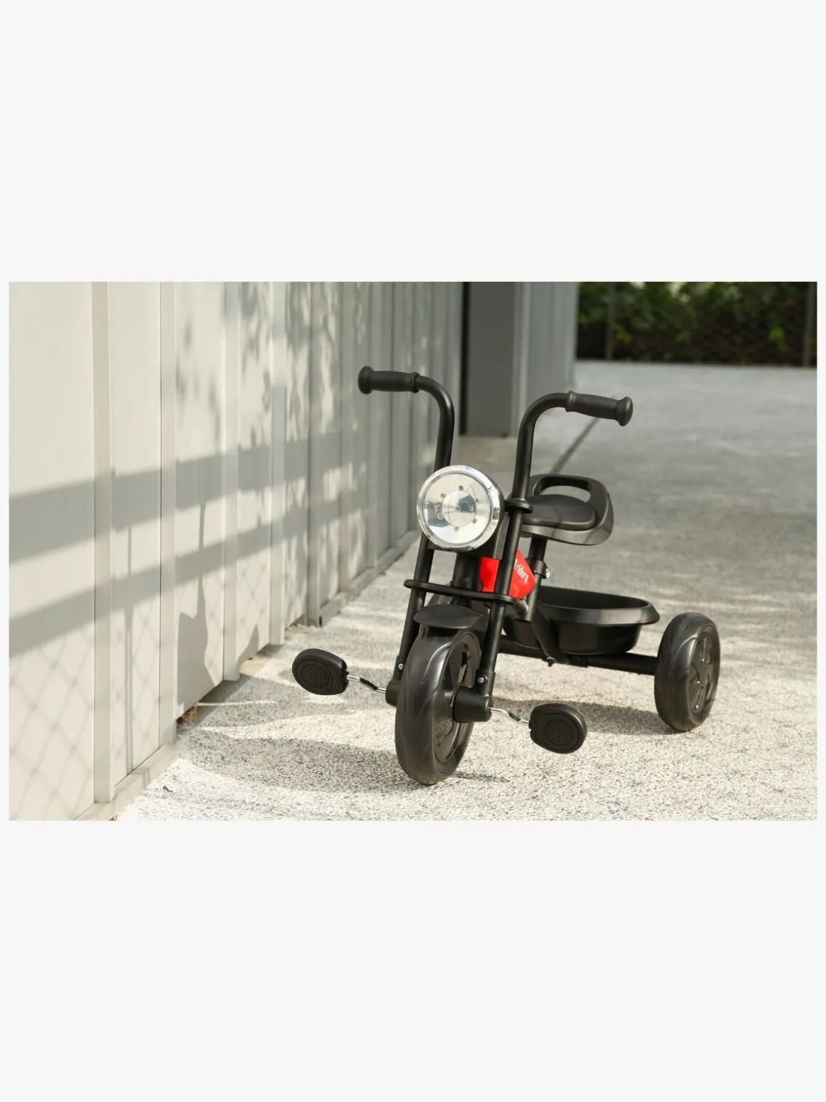 QPlay Triduro Basic Trehjulet Cykel, Rød