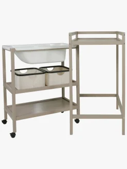 Quax Basic Puslebord med Badekar, Stone