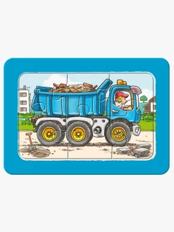 Ravensburger Puslespil Arbejdskøretøjer 3x6 Brikker