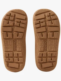 Reima Hyppii Barefoot WP Sneakers, Cinnamon Brown