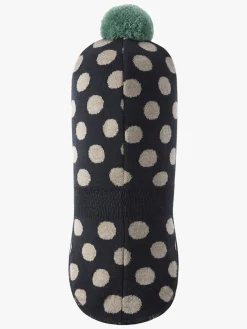 Reima Polkka Elefanthue Uldblanding, Black