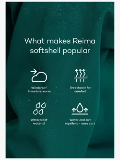 Reima Vantti Softshelljakke, Summer Green