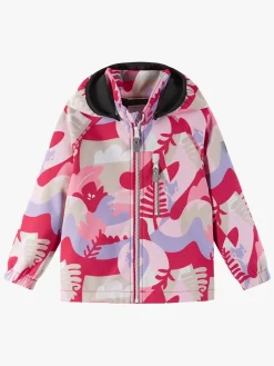 Reima Vantti Softshelljakke Mønstret, Bright Berry
