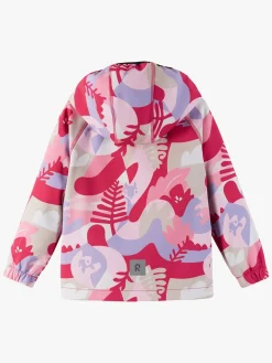 Reima Vantti Softshelljakke Mønstret, Bright Berry