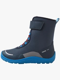 Reimatec Barefoot Jr Talvella Vinterstøvler, Navy