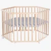 Roba Cosiplay Hexagon Kravlegård med Hjul, Wood
