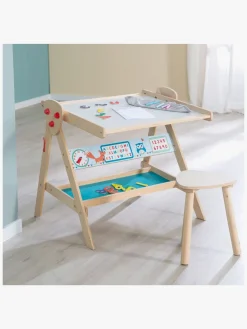Roba Easel 3-i-1 Tavle med Hylde & Skammel