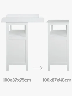 Roba Hamburg Puslekommode inkl. Adapter, Taupe