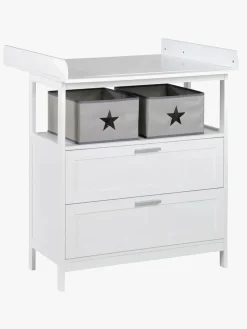 Roba Hamburg Puslekommode inkl. Adapter, White