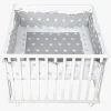 Roba Kravlegård med Hjul, Little Stars White