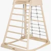 Roba Montessori Indendørs Legetårn med Gynge, Natural/Grey