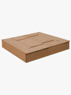 Roba Sandkasse med Låg, Brun