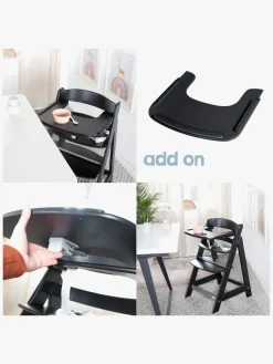 Roba Sit Up Flex Grow-Along Højstol, Black