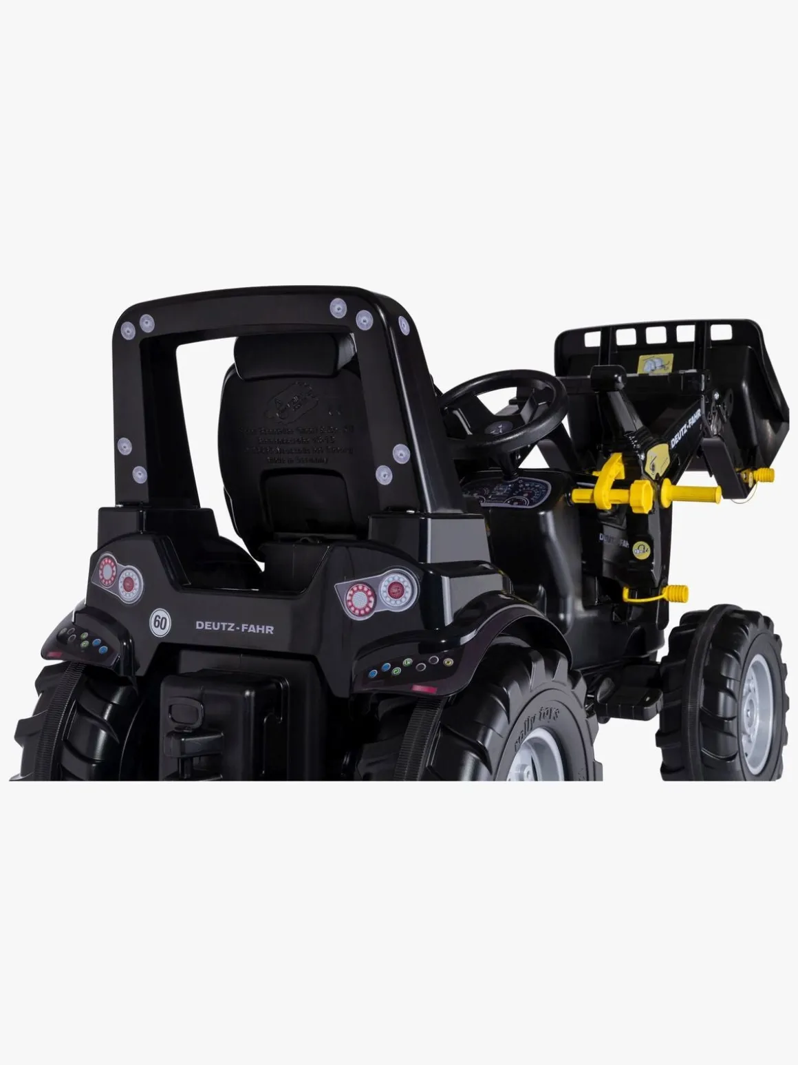 Rolly Toys Farmtrac Deutz Agrotron 8280 TTV Warrior Pedaltraktor, Sort