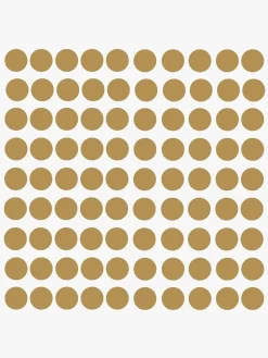 RoomMates Wallstickers Gold Confetti Dots