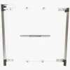 Safe & Care SafeGate Clear-view Skruegitter, Gennemsigtig