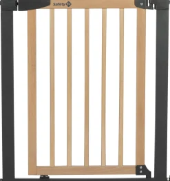 Safety1st Simply Close Sikkerhedsgitter, Wood & Metal